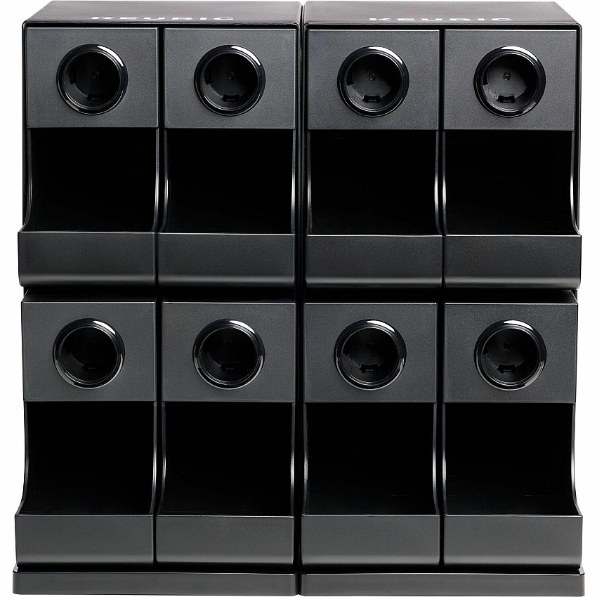 Green Mountain Coffee Keurig Green Mountain K-Cup Modular Merchandiser 8 x Coffee/Tea Pod - Black - Plastic - 1 Each (0297)