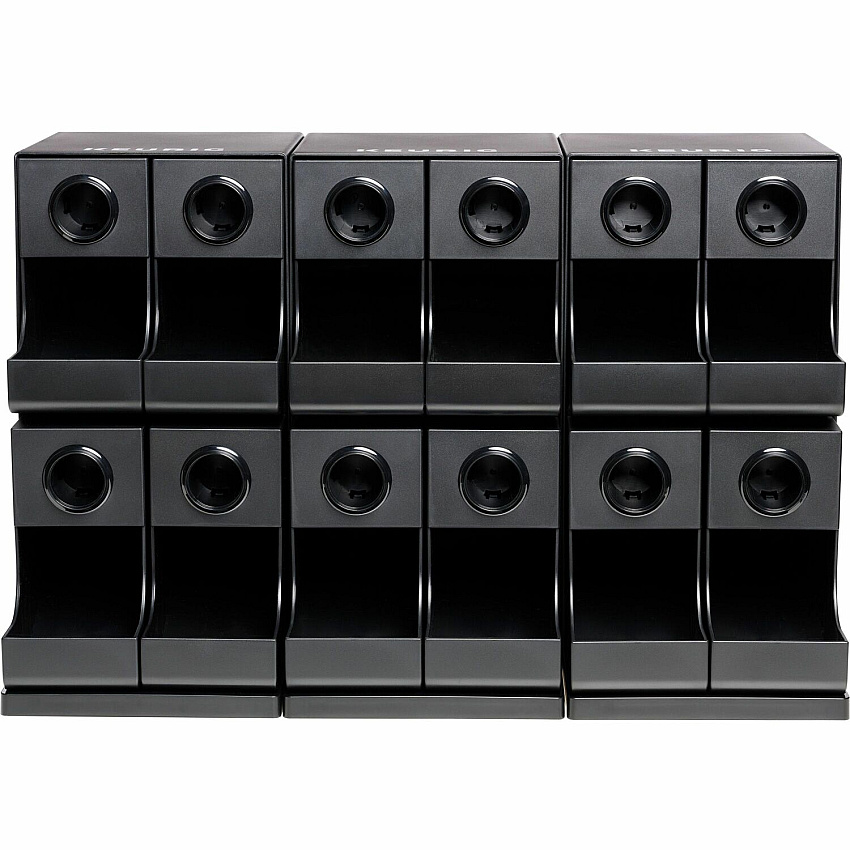 Keurig K-Cup Modular Merchandiser 4 x Coffee/Tea Pod - Black - Plastic - 1 Each (0298)