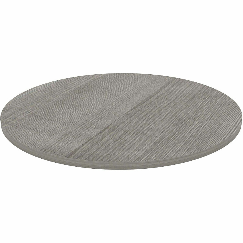 Lorell Hospitality/Conference Tabletop x 1" Thickness x 36" Diameter - Band Edge - Weathered Charcoal Table Top - Sturdy - For Reception Area, Conference Table, Breakroom, Lobby, Meeting, Office (LLR69600)