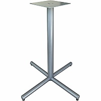 Lorell Hospitality/Conference X-Base 40.8" Height x 45" Width - Sturdy - For Reception Area, Breakroom, Lobby, Meeting, Office, Conference Table (LLR61642)