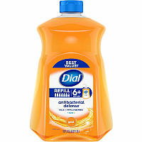 Dial Antibacterial Defense Liquid Hand Soap Fresh Scent - 1.63 quart - Pump Dispenser - Bacteria Remover - Hand, Skin - Antibacterial - Gold - Recycled - Cruelty-free, Paraben-free, Phthalate-free, Silicone-free, pH Balanced, Sulfate-free - 1 Each (17014)