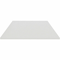 Lorell Hospitality/Conference Tabletop 42" Width x 1" Thickness x 42" Length - Band Edge - White Table Top - For Reception Area, Conference Table, Breakroom, Lobby, Meeting, Office (LLR99879)