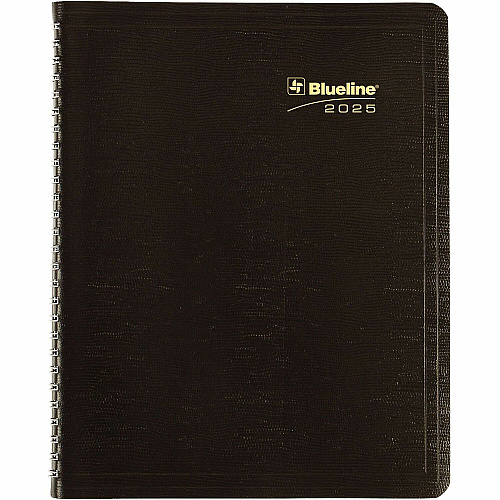 Rediform Plan and Link 16-Month Monthly Planner Monthly - 16 Month - September 2025 to December - 7 1/4" x 9 1/4" Sheet Size - Twin Wire - Holiday Listing, Reference Month, Moon Phases, Ruled, Durable, Flexible Cover, Sturdy, Writable Surface - (C120081T)