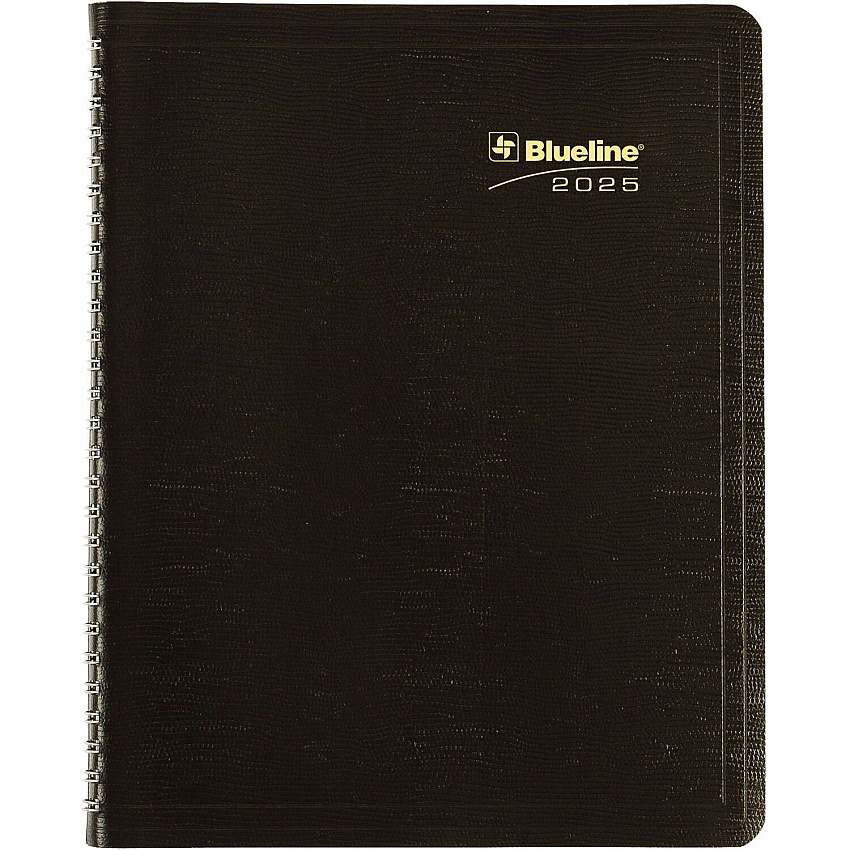 Rediform Plan and Link 16-Month Monthly Planner Monthly - 16 Month - September 2025 to December - 7 1/4" x 9 1/4" Sheet Size - Twin Wire - Holiday Listing, Reference Month, Moon Phases, Ruled, Durable, Flexible Cover, Sturdy, Writable Surface - (C120081T)