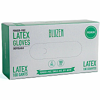 Remcoda Powder-Free Latex Gloves 4 mil Thickness - X-Large Size - Latex - Off White - Powder-free, Comfortable, Excellent Grip - For Healthcare, General Purpose - 100 / Box (LAT101XL)