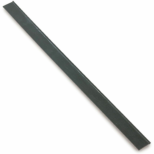 Ettore 20" Master Rubber Squeegee Blades Rubber Blade - Easy to Clean, Streak-free - Black - 144 / Carton (1433)