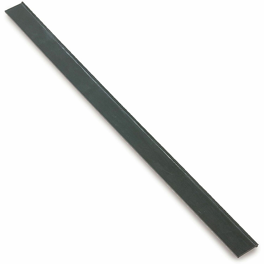 Ettore 20" Master Rubber Squeegee Blades Rubber Blade - Easy to Clean, Streak-free - Black - 144 / Carton (1433)