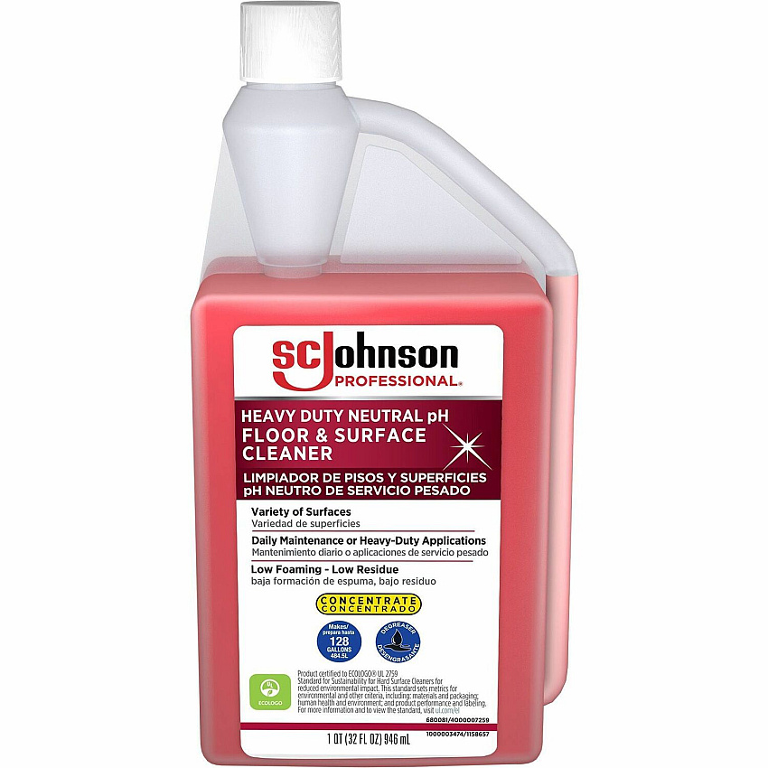SC Johnson Heavy-Duty pH Floor & Surface Cleaner (680081)
