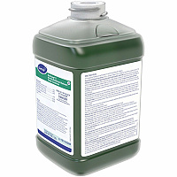 Diversey Wide Range II Disinfectant Cleaner For Multi Surface - Concentrate - Liquid - 84.5 fl oz (2.6 quart) - 12.4 pH - Floral Scent - Deodorize, Pleasant Scent - Green - 2 / Carton (101105268)