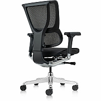 Raynor Ergohuman Xtreme Executive Chair Mesh Back Material - High Back - Black - Armrest - 1 Each (ME2ERGXTRM)