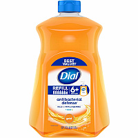 Dial Antibacterial Defense Liquid Hand Soap 1.63 quart - Bottle Dispenser - Bacteria Remover - Hand - Antibacterial - Gold - Recycled - Cruelty-free, Paraben-free, Phthalate-free, Silicone-free, pH Balanced - 3 / Carton (17014CT)