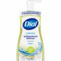 Dial Complete Foam Hand Wash Pump White Tea Scent - 10 fl oz - Pump Dispenser - Bacteria Remover, Kill Germs - Hand, Bathroom, Kitchen - Moisturizing - Antibacterial - Clear - 8 / Carton (34733CT)