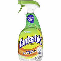 fantastik&reg; Disinfectant Cleaner For Multi Surface, Multipurpose - Spray - 32 fl oz (1 quart) - Fresh Scent - Disinfectant, Deodorize, Pleasant Scent - Green - 1 Each (366095)