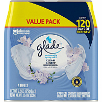 Glade Automatic Spray Refill Value Pack Spray - 12.4 fl oz (0.4 quart) - 70 Day - Long Lasting - 2 / Pack (375366)