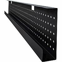 Lorell Invent Training Table Components 54" Width x 3" Depth x 10" Height x 39.37 mil Thickness - Durable - Steel - Black - 1 Each (LLR60813)