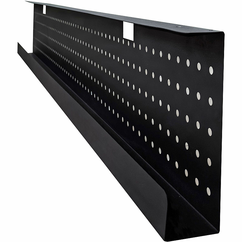 Lorell Invent Training Table Components 54" Width x 3" Depth x 10" Height x 39.37 mil Thickness - Durable - Steel - Black - 1 Each (LLR60813)