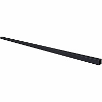 Lorell Invent Training Table Components x 54" Width x 1" Depth x 1" Height x 1" Diameter - Powder Coated, Durable, Sturdy, Reinforced - Steel - Black - 1 Each (LLR60820)
