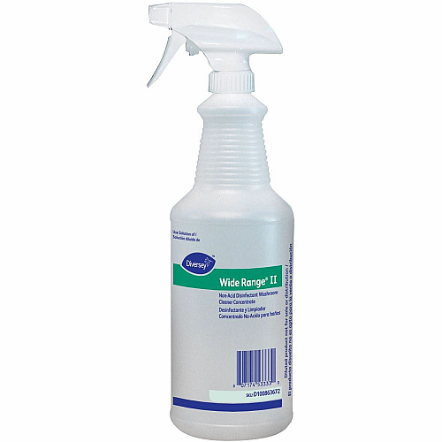 Diversey Spray Bottle Disinfectant - Clear - 12 / Carton (D100863672CT)