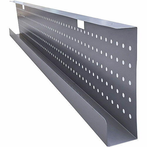 Lorell Invent Training Table Components 66" Width x 3" Depth x 10" Height x 39.37 mil Thickness - Durable - Steel - Silver - 1 Each (LLR60814)