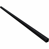 Lorell Invent Training Table Components x 42" Width x 1" Depth x 1" Height x 1" Diameter - Powder Coated, Durable, Sturdy, Reinforced - Steel - Black - 1 Each (LLR60819)