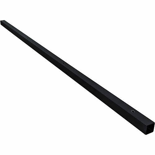 Lorell Invent Training Table Components x 42" Width x 1" Depth x 1" Height x 1" Diameter - Powder Coated, Durable, Sturdy, Reinforced - Steel - Black - 1 Each (LLR60819)