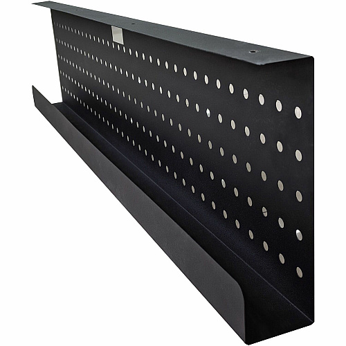 Lorell Invent Training Table Components 42" Width x 3" Depth x 10" Height x 39.37 mil Thickness - Durable - Steel - Black - 1 Each (LLR60811)