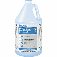Midlab Liquid Dish Detergent For Dish - Concentrate - Liquid - 128 fl oz (4 quart) - Herbal Bouquet Scent - Pleasant Scent, Water Softening - White - 4 / Carton (22080041)