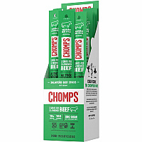 CHOMPS Chomplings Snack Sticks Gluten-free, No MSG, Preservative-free, Dairy-free, Low Sodium, Low Fat - Jalapeno, Beef - 1.15 oz - 24 / Pack (CJ24)