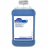 Diversey Glance Multi-Surface Cleaner For Glass, Surface, Window - Ready-To-Use/Concentrate - 84.5 fl oz (2.6 quart) - Ammonia Scent - Quick Drying, Streak-free - Blue - 2 / Unit (101109690)