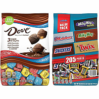 Mars Promises Chocolate Variety Mix Assorted, Chocolate - Individually Wrapped - 2 / Carton (60004056)