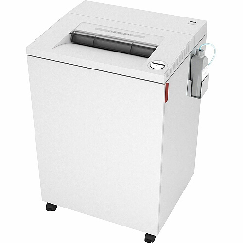 ideal. 4003 Cross-Cut P-4 Shredder Continuous Shredder - Cross Cut - 26 Per Pass - for shredding Paper, Paper Clip, Staples, CD, DVD, Credit Card - P-4 - 44 gal Wastebin Capacity - 1304.97 W - White - 1 Each (IDEDSH0396OH)