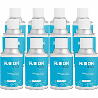 Fresh Products Fusion 3000 Metered Aerosols 6000 ft³ - Cotton Blossom - 30 Day - Odor Neutralizer, VOC Compliant - 12 / Carton (MAIRCB)