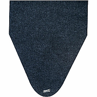 Genuine Joe Deodorizing Commode Mat Bathroom, Commode, Restroom, Urinal, Floor - 1.81" Length x 22.63" Width x 22.250" Depth - Black - 6 / Carton (GJO85200)