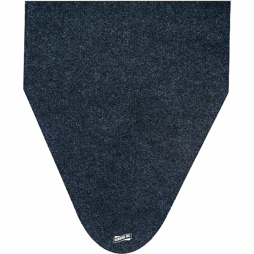 Genuine Joe Deodorizing Commode Mat Bathroom, Commode, Restroom, Urinal, Floor - 1.81" Length x 22.63" Width x 22.250" Depth - Black - 6 / Carton (GJO85200)