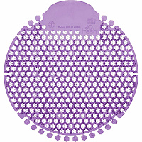 Fresh Products Wave 360 Urinal Screens Lasts upto 60 Days - Splash Reducer, Odor Control - 5 / Box - Purple (W36030LAV)