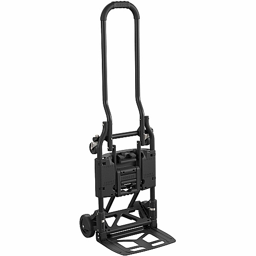 Cosco Shifter Hand Truck & Cart 300 lb Capacity - 16" Width x 32.50" Depth x 34.30" Height - Steel Frame - Black - 1 Each (12223BLK1FXE)