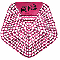 Genuine Joe Urinal Screens Lasts upto 30 Days - Dual Sided Design - 10 / Carton - Red (GJO85188)