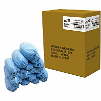 Genuine Joe PolyLite Shoe Covers Recommended for: Hospital, Clinic, Laboratory, Food Processing, Painting - Large - Paint Protection - Polypropylene - Lightweight, Comfortable, Non-skid, Slip Resistant - 150 / Carton (GJO00316)