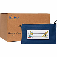 Seat Sack 25-Count Pencil Pouch Classroom Pack 1 Carton (40190)