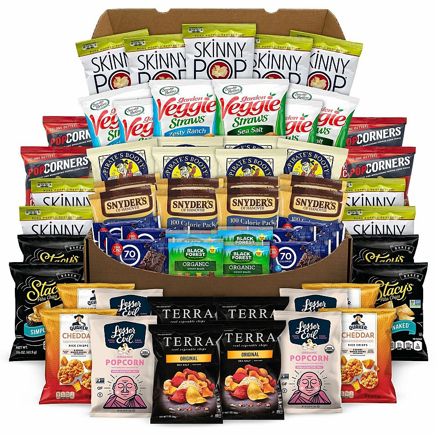 Snack Box Pros Big Healthy Snack Box Assorted - 61 / Carton (70000025)