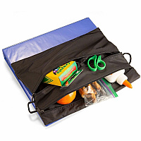 Seat Sack Strap-n-Sack Carrying Case (Pouch) Pencil - Black Ripstop Nylon Body - 8.5" Height x 11.5" Width - 1 Carton (87193)
