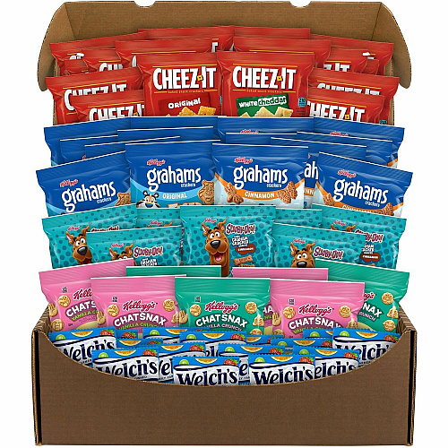Snack Box Pros Schoolyard Snack Time Box Assorted - 60 / Carton (70000166)