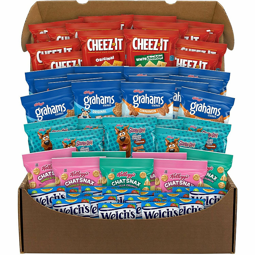 Snack Box Pros Schoolyard Snack Time Box Assorted - 60 / Carton (70000166)