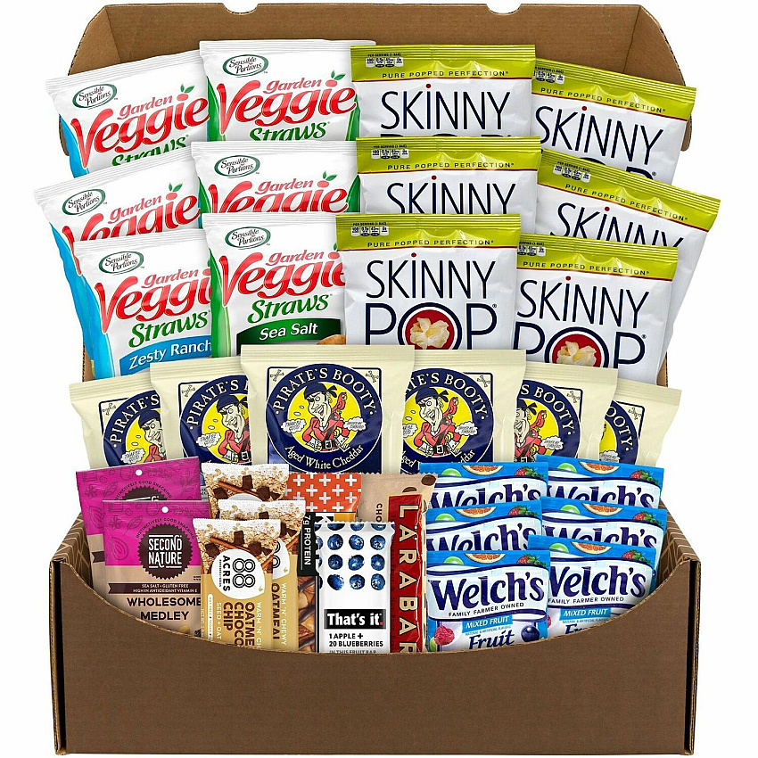 Snack Box Pros Gluten-Free Snack Box Gluten-free - Assorted - 3.12 lb - 32 / Carton (70000004)
