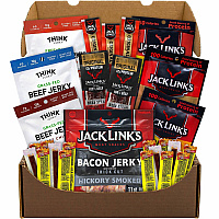 Snack Box Pros Big Beef Jerky Box Assorted - 1.97 lb - 27 / Carton (70000020)