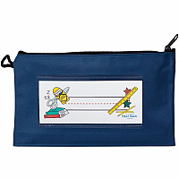 Seat Sack Pencil Pouch with Zipper (00040)