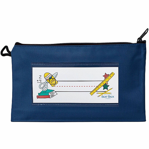 Seat Sack Pencil Pouch with Zipper (00040)