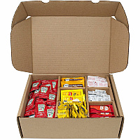 Snack Box Pros Condiments Snack Box Hot, Spicy Brown - 3.68 oz - 515 / Carton (70000074)