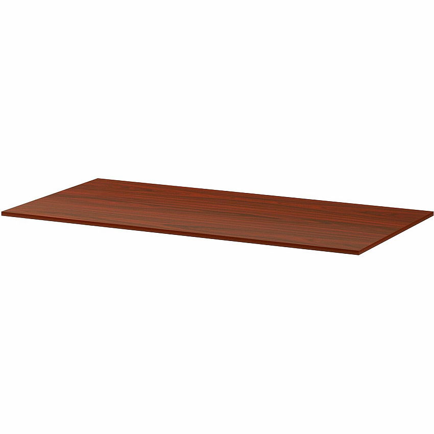 Lorell Essentials Modular Conference Tables 1" Height x 94" Width x 47" Depth - Band Edge - Finish: Mahogany - Modular, Smooth Surface - For Conference Room, Meeting, Office (LLR16310)