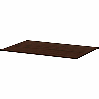 Lorell Essentials Modular Conference Tables 1" Height x 70.8" Width x 47" Depth - Band Edge - Finish: Espresso - Smooth Surface - For Conference Room, Meeting, Office (LLR16334)